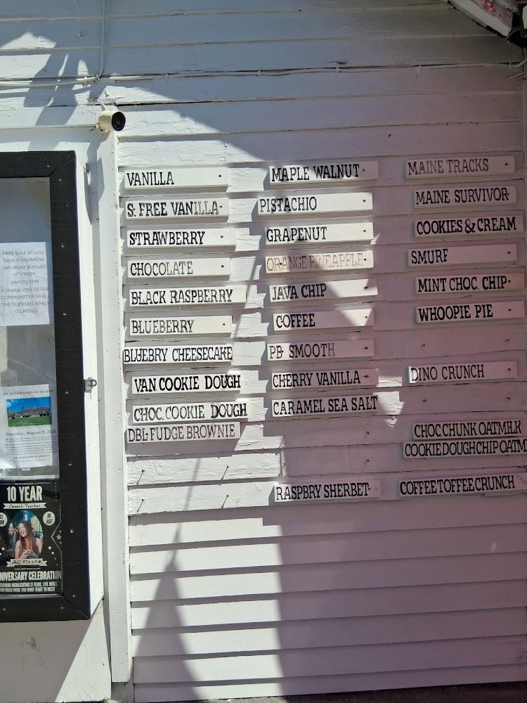 Route 160 Ice Cream Menu image 4
